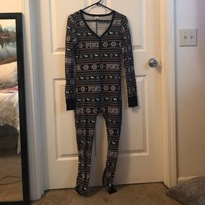 Medium pink onesie never worn